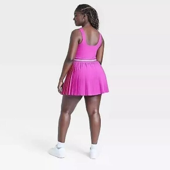 All In Motion Active Dress Dark Violet Pleated XS - Picture 13 of 13